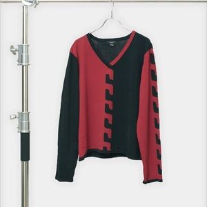 Alfani Black Knit Top